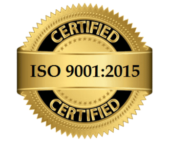 ISO 9001:2015 Certified Logo